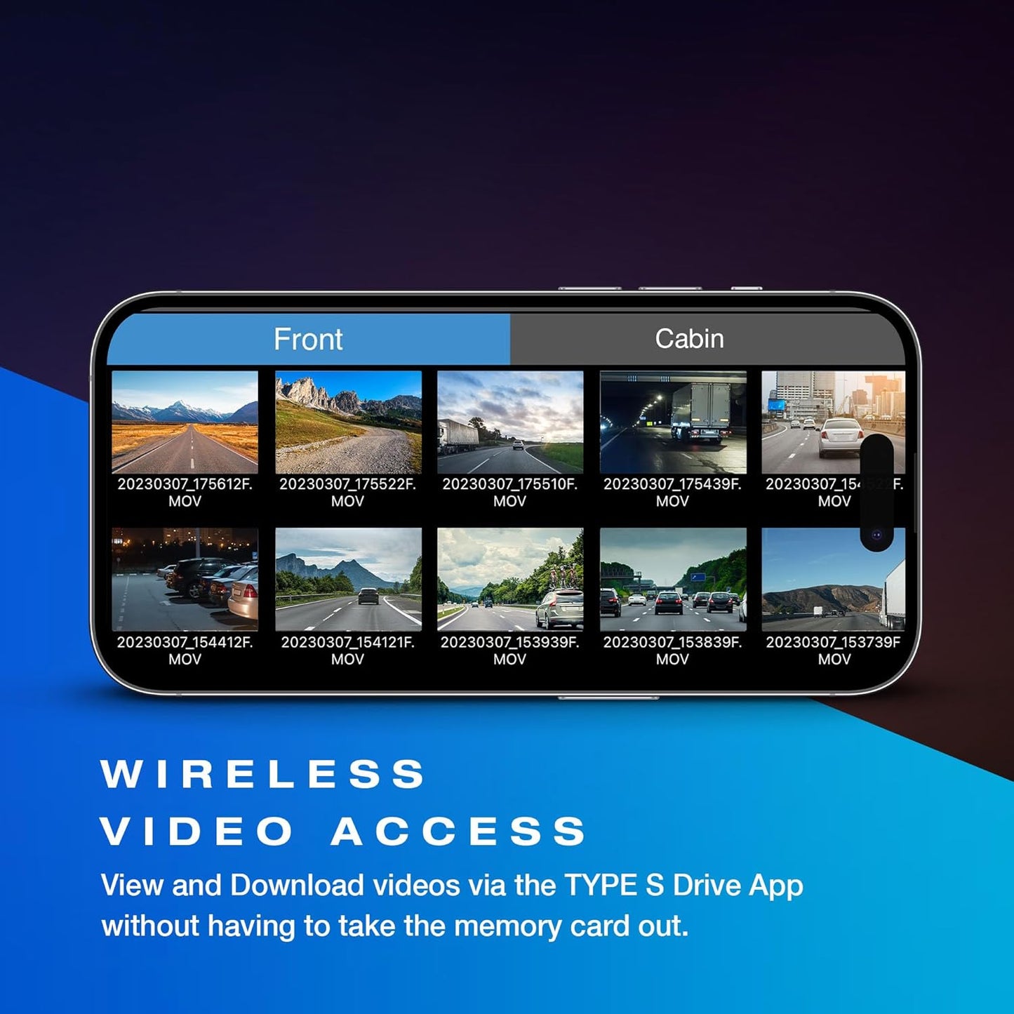 4K Dual View Dash Cam with AI Driver Assistance and in-Car Surveillance Camera, AI-Powered Lane, Car, Pedestrian Recognition
